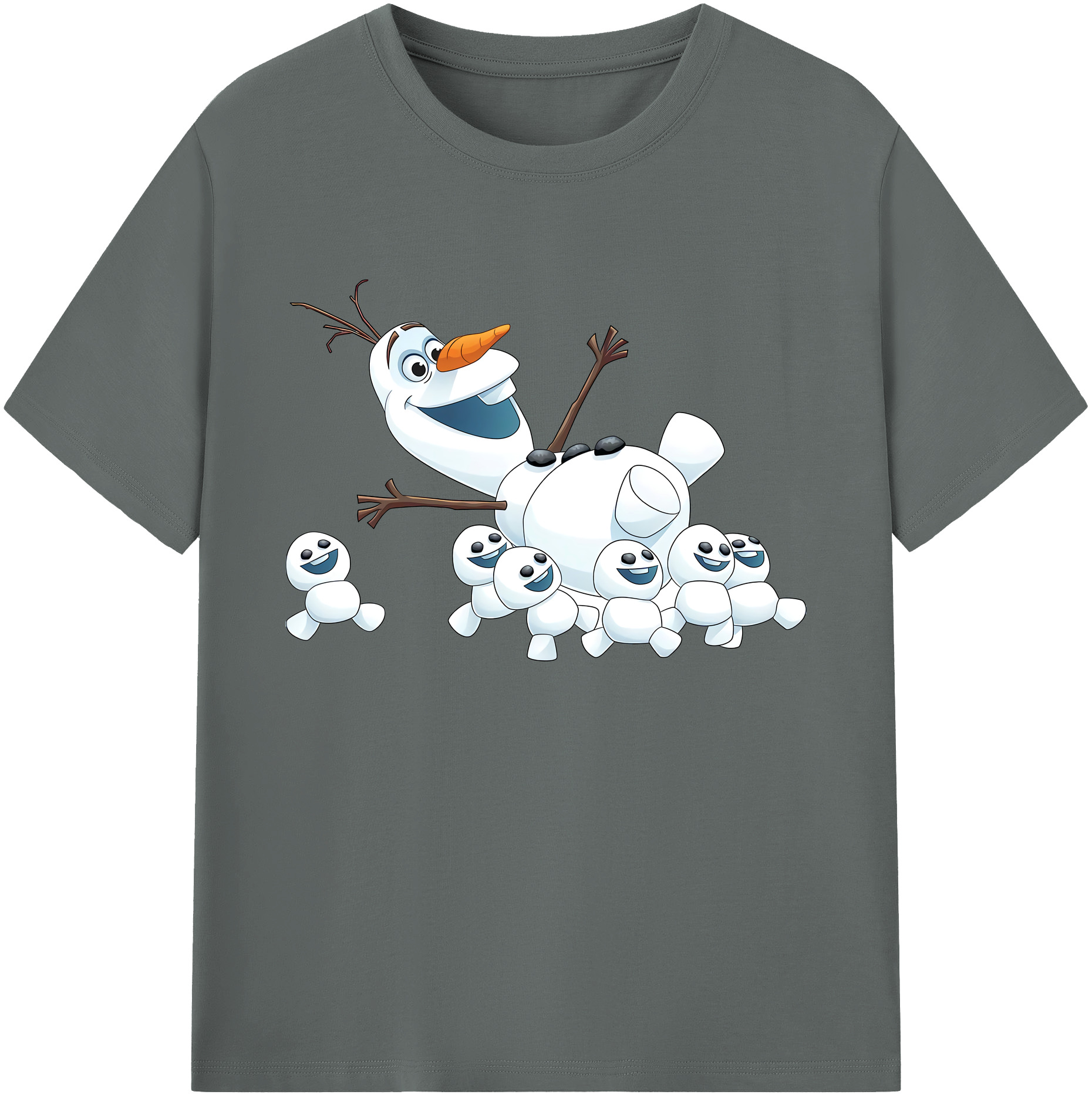 （画像用） アナと雪の女王 アンナ エルサ Frozen Anna Elsa 綿100％ メンズ半袖Tシャツ｜肌触りやわらか＆通気性